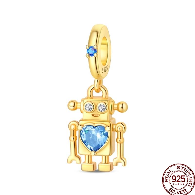 Оригинальные Медные Золотые Шармы Бусины Подсолнух Собаки Леопард Светлячок Подвески Подходят для Браслета Ювелирный Подарок Маркировка