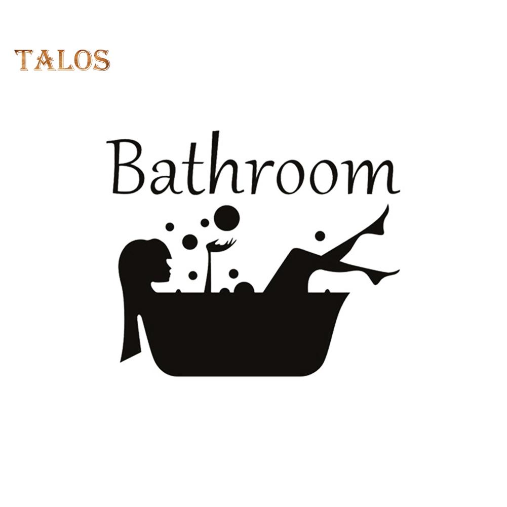 Наклейка на ванную комнату