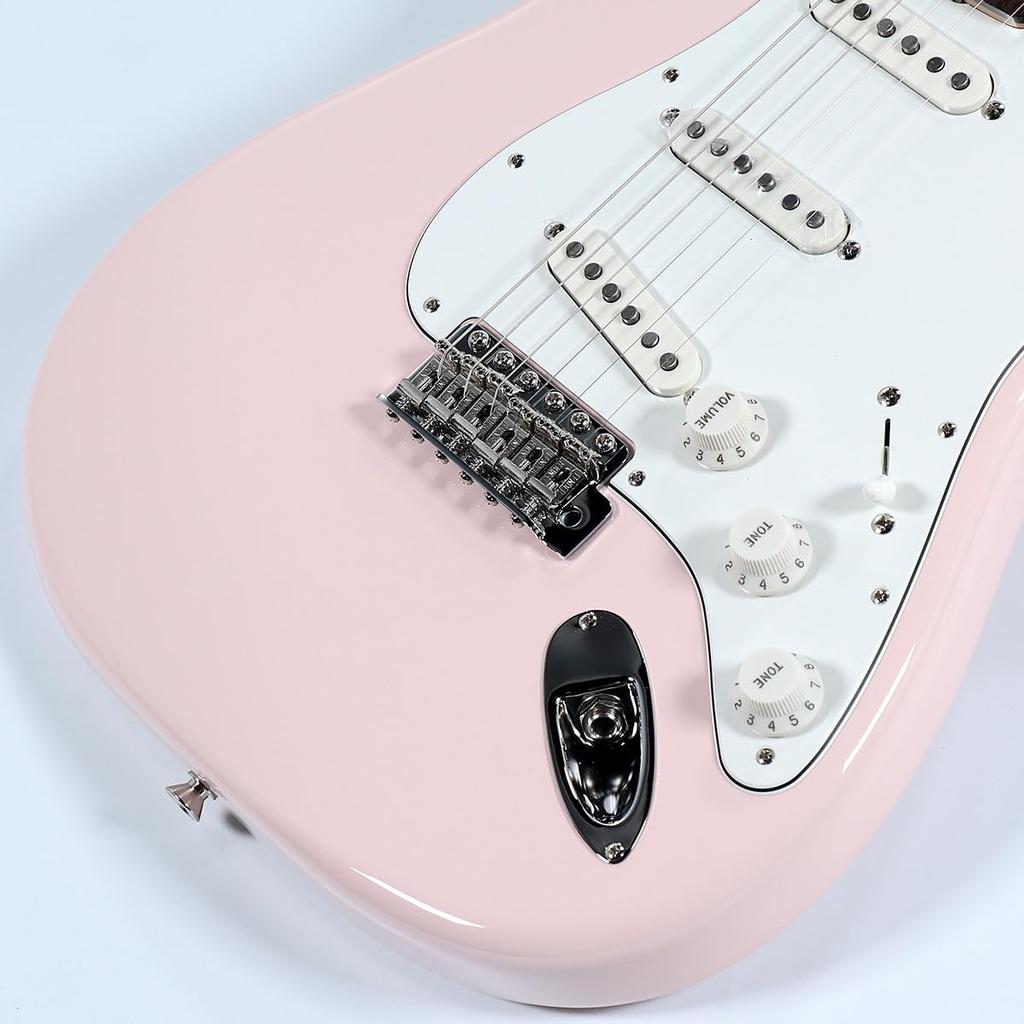 Fender/FSR Collection 2024 Traditional Late 60s Stratocaster Rosewood Fingerboard Shell Pink