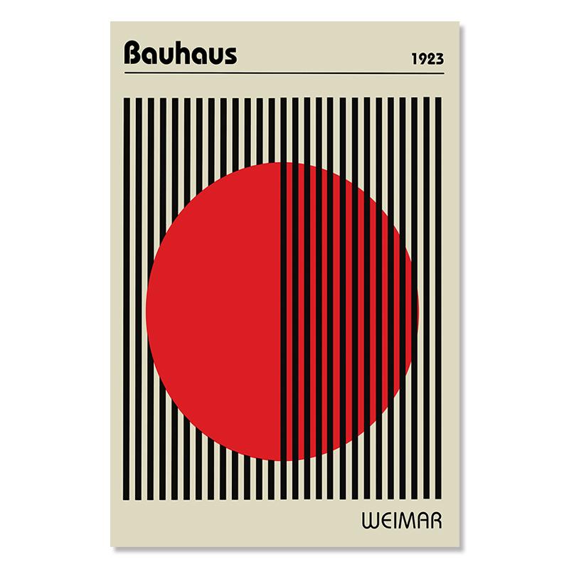 Абстрактная выставка Баухауза геометрические постеры и принты минималистичная художественная картина на холсте для гостиной, настенная роспись, домашний декор