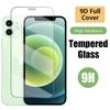 9D Full Cover Tempered Glass For iPhone 11 12 13 14 15 16 17 Pro Max 14Plus X XR XS Max iPhone 6 6S 7 8 Plus SEScreen Protector caseTempered Glass