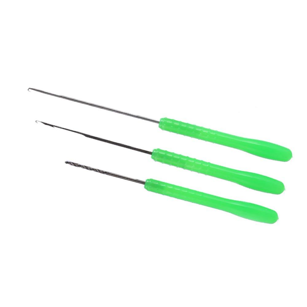 2 Sets Lightweight Fishing Bait Needle Tool 3 in 1 Baiting Stringer Baiting Needle Tool  for Baiting
