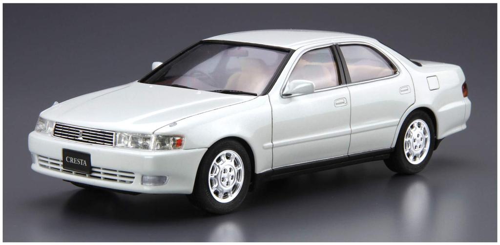 Aoshima Bunka Kyozai Серия масштабных моделей автомобилей 93 Toyota JZX90 Avante Super 1993 Пластиковая модель 1/24 Нет. Chaser/Cresta Lucent/Tourer