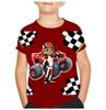 Blaze and the Monster Machines Shorts Sleeve Kids Girl Boys T-shirts Printed Little Girl Top Baby T Shirts Children Toddler Clothes