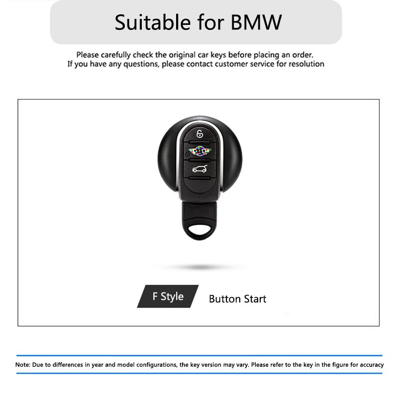 YGIE8 TPU Car Key Case Cover For BMW Mini COOPERS ONE JCW F56 F55 F54 F57 F60 R55 R56 R57 R58 R59 R60 S Roadster Car Accessories