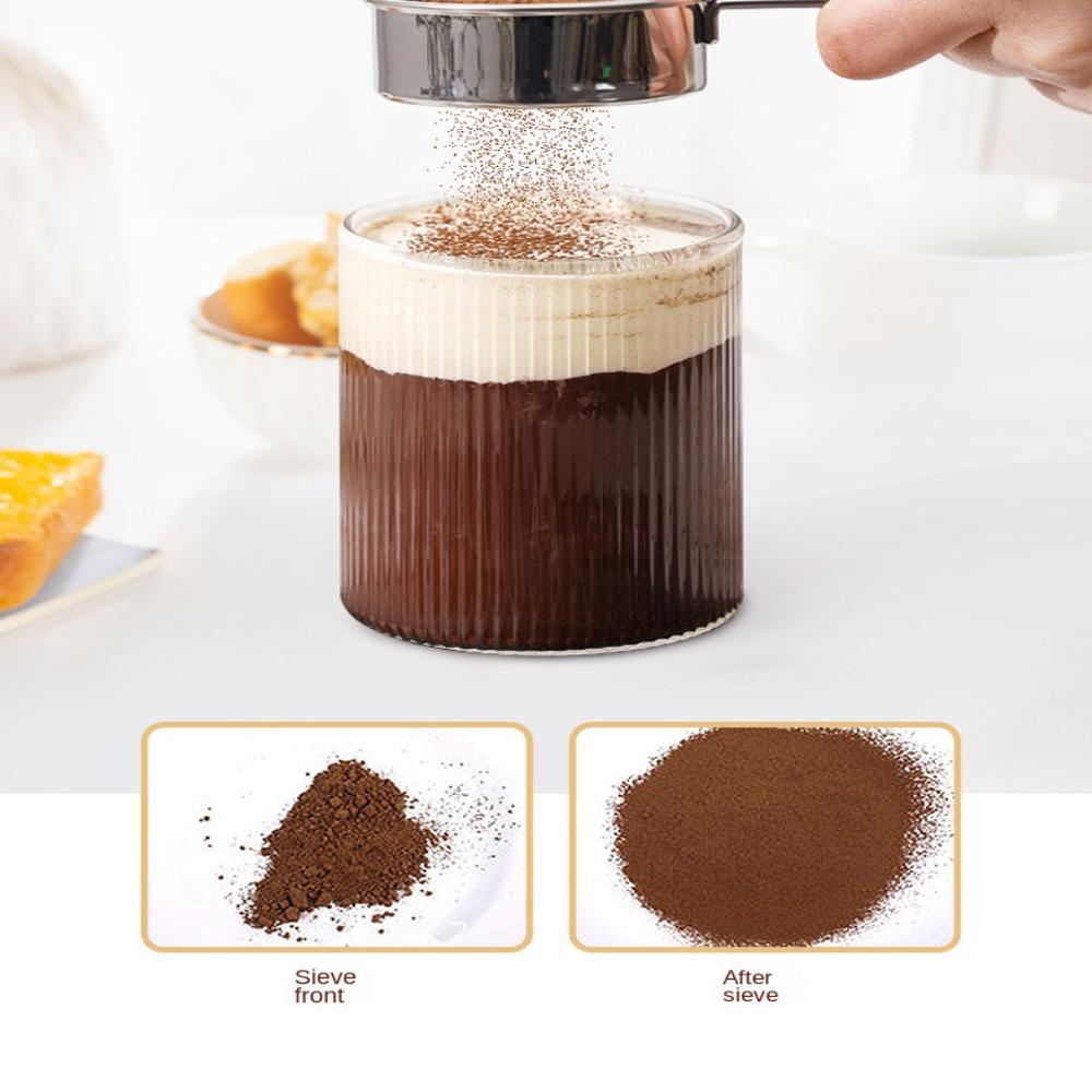 with Handle Flour Sifter Diameter 2.5 Inch Flour Sieve New Flour Strainer Kitchen Baking Tool