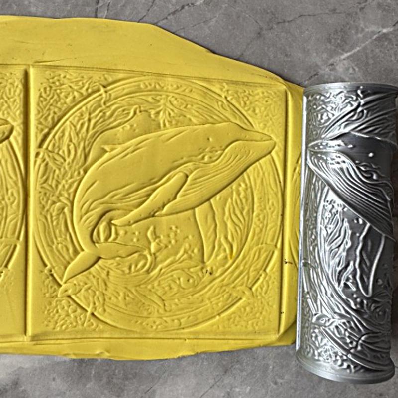 1PC Clay Texture Rollers DIY Rolling Pins Rollers Pottery Tools Clay Tile Roller Daily Multiple Options Available