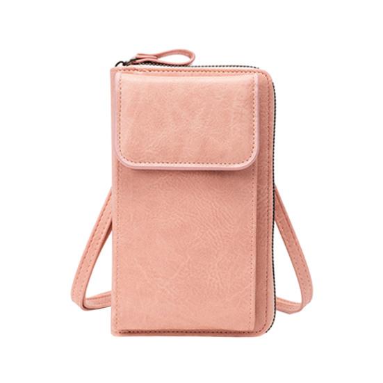 Women's Mobile Phone Bag Crossbody Wallet with Long Strap Small Shoulder Bag with Multiple Compartments for Daily Outings Travel Streets