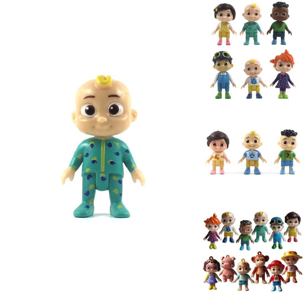 Очаровательный набор фигурок Cocomelon Family Friends 6 штук Игровой набор Миниатюры