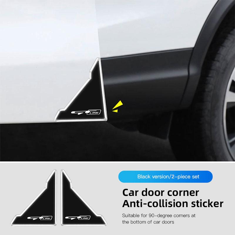 Car Door Corner Stickers Anti-collision Strip Door Decals Protective Decorative Sticker For Kia Sportage Ceed Rio K7 K5 K8 K3 K9KQ5