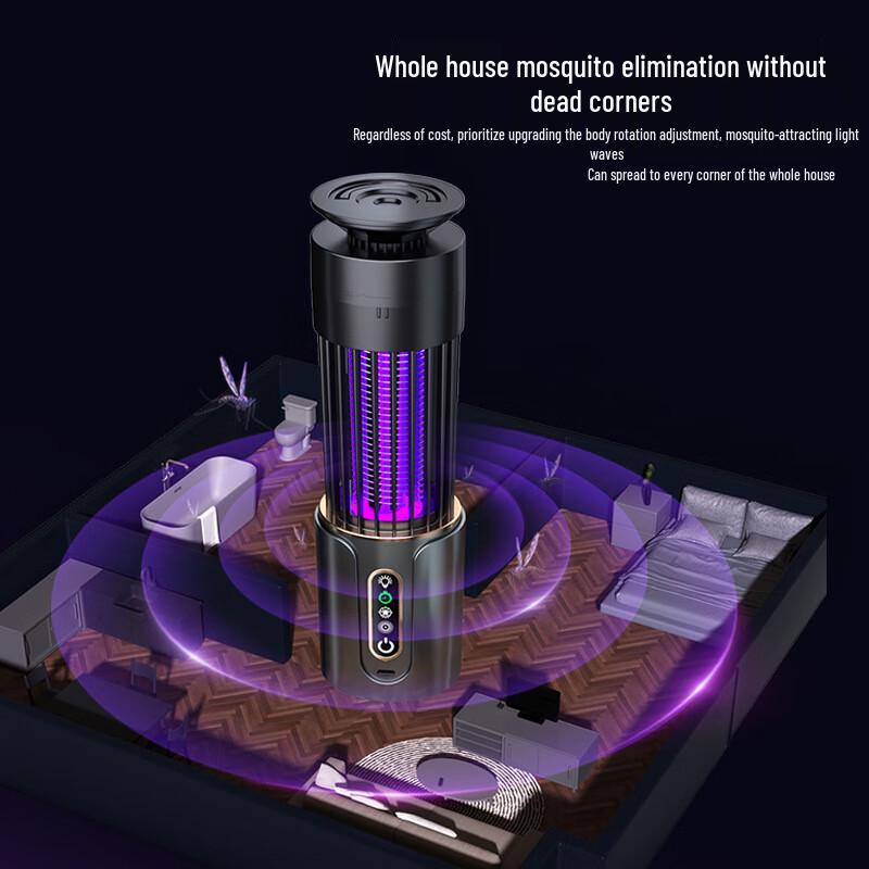 HEIXIE Electric Mosquito Killer Lamp 3-in-1