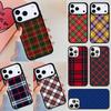 Чехол для телефона с узором в клетку тартана Clan Stewart для Apple iPhone 17 Air 16E 15 14 Plus 13 12 11 Pro Max Mini Funda Cover