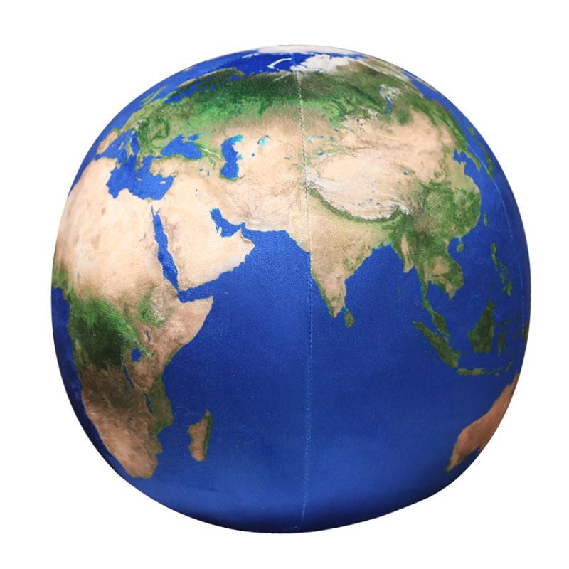 3D плюшевые подушки Земля, Луна, Марс и Солнце - развивающие сферические игрушки