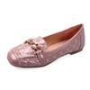 Fashion New Women Flat Shoes 2025 Casual Fashion Slip-on Ballerina Woman Flats Patent Leather Loafers Ladies Spring Autumn Lady Footwear