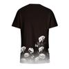Women's Fashion Casual Print V-neck Short Sleeves Printed T-shirt