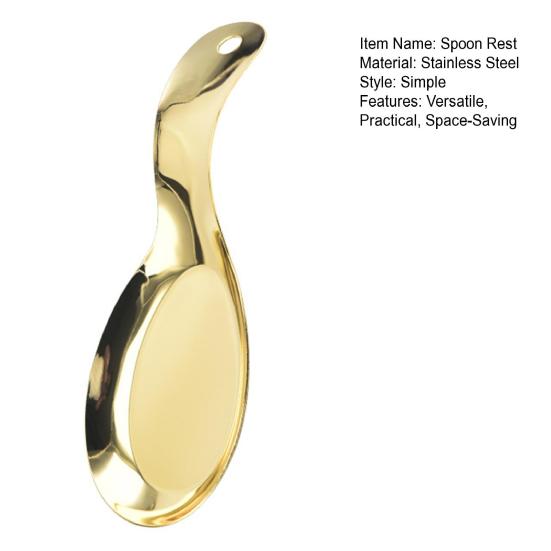 Подставка для ложки из нержавеющей стали для столешницы плиты, держатель для ложки, органайзер для кухонной утвари для половников, щипцов, лопаток