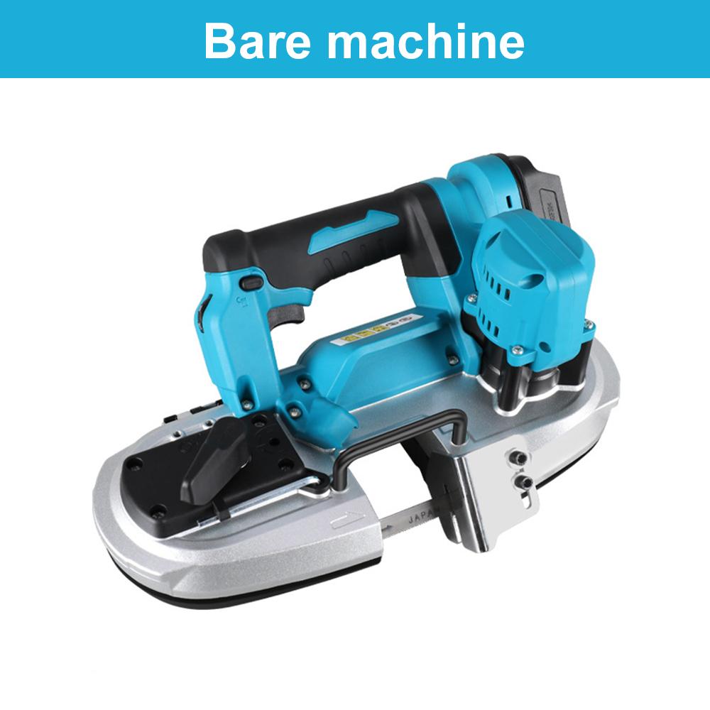 21V Бесщеточная Аккумуляторная Ленточная Пила Ручная Портативная Электрическая Пила Литий-ионная Аккумуляторная Ленточная Пила для Резки Металла Дерева