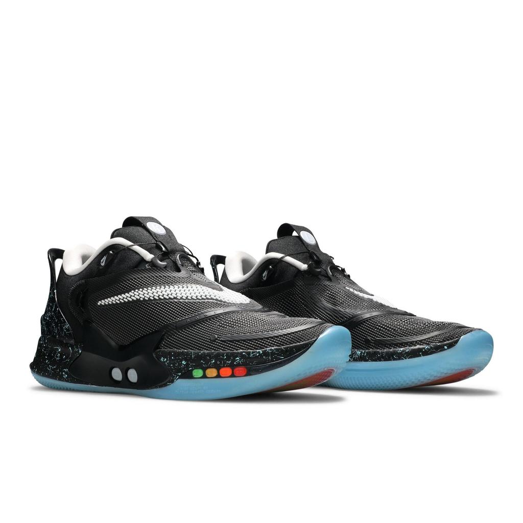 Adapt BB 2.0 'Alternate Nike Mag' UK Charger (Unisex) Black / Wolf Grey / Light Aqua Basketball Shoes CV2444 002