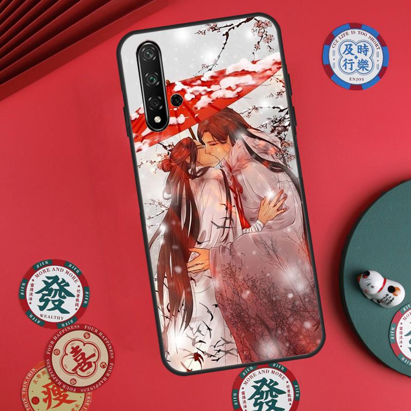 Чехол в китайском стиле Тянь Гуань Ци Фу для Huawei Nova 12s 7i 8i 11i 12i Y73 Y70 Y90 Y60 Y72 Y61 Y91 9 10 SE P30 Pro P40 Lite