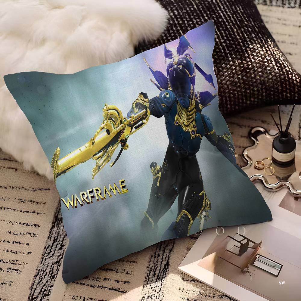 Подушка для геймера Warframes Подарок Декор для дома и офиса Подушка для спальни Дивана Автомобиля Наволочка