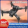 CZ12 Mini Drone 4k Professional Camera Quadcopter Aerial Obstacle Avoidance FPV 8K UAV Drones RC Helicopter Remote Control Toys