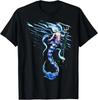 Deep Blue, Ocean Merman Mermaid Fantasy Art Fishy T-shirt