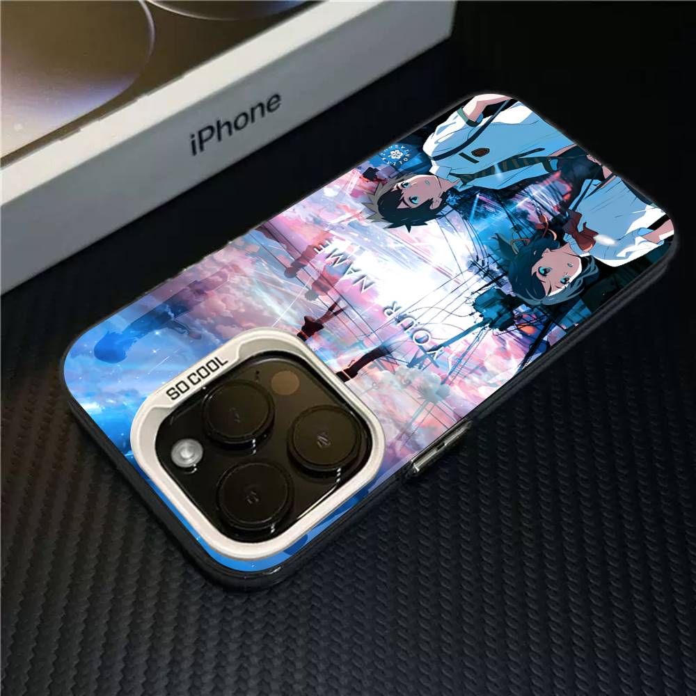 Anime Your N-Name Kimi No Na Wa For IPhone 17 Pro Max 17 Air 16 Pro 15 14 13 12 11 Color Matte Protect Phone Case