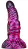 Fantasy Nirp Dildo 15 X 5.3cm Purple-Black - MetallicAnal - Unusual Dildos