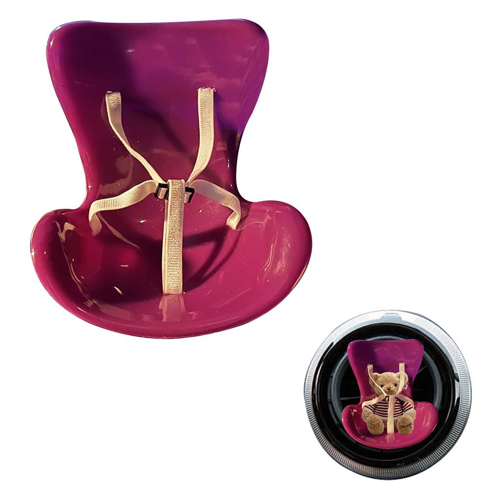 Милое украшение для автомобиля, автомобильный воздухозаборник, кукольная пряжка для сиденья, дизайн, украшение для салона автомобиля для всех видов моделей автомобильных воздухозаборников