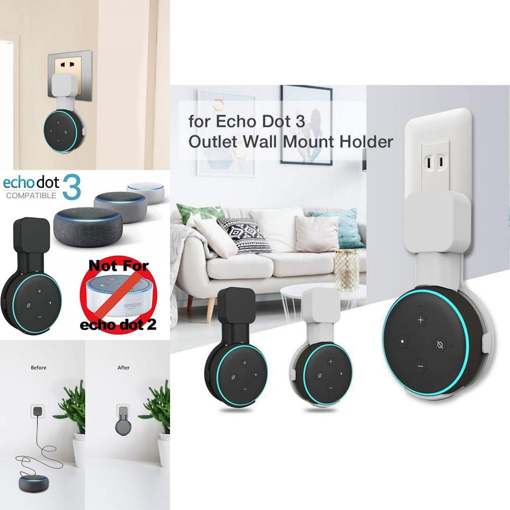 Стильный настенный зарядный кронштейн для Echo Dot 3 Google Smart Speaker