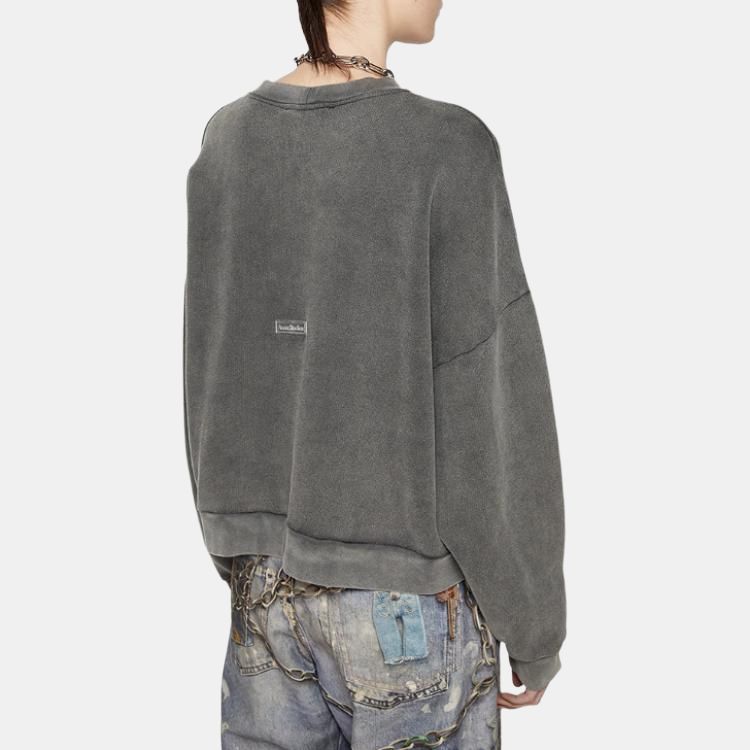 Acne Studios Logo Patch Crewneck Sweatshirt CI0137-BM0