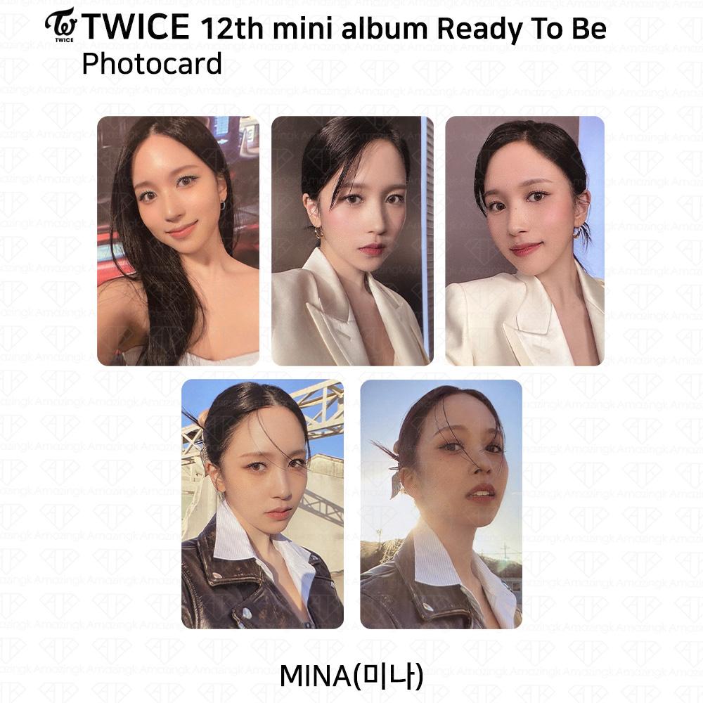 Twice 12-й мини-альбом «Готов к работе» Фотокарточка Открытка-сообщение Плакат Открытка Мина