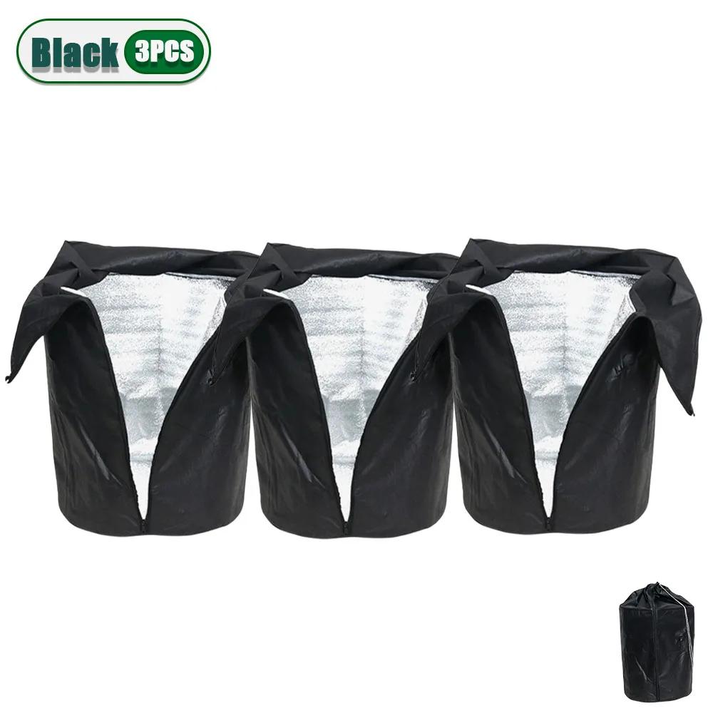 Reusable Plant Frost Cover Winter Protection Bag with Drawstring Cold Resistant Bug Proof Garden Blanket for Trees Shrubs Palms