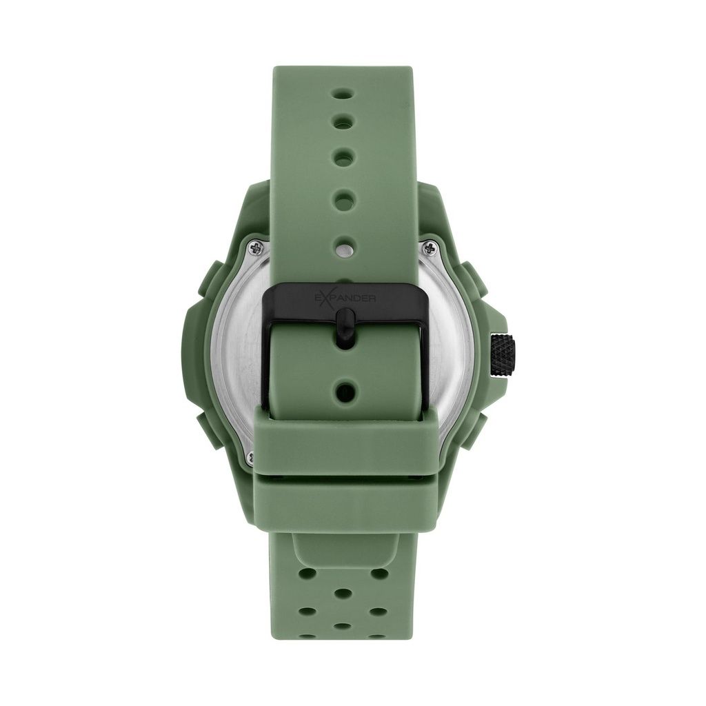 Sector Ex-48 Силиконовый ремешок Зеленый циферблат Кварцевые R3251302004 Мужские часы