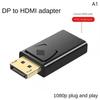 Displayport - HDMI-совместимый адаптер Dp Male - Female HDMI-совместимый видео-аудиокабель Hd 4K 1080P для ПК, телевизора, ноутбука
