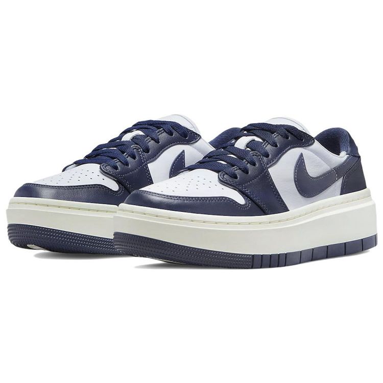 Air Jordan 1 Elevate Low Midnight Navy Женские кроссовки Белый Парус DH7004-141