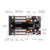 Microed bit Expansion Board Motor Servo Driver Board 4 Independent Motor Control 8 Servo Channel for DIY Projects