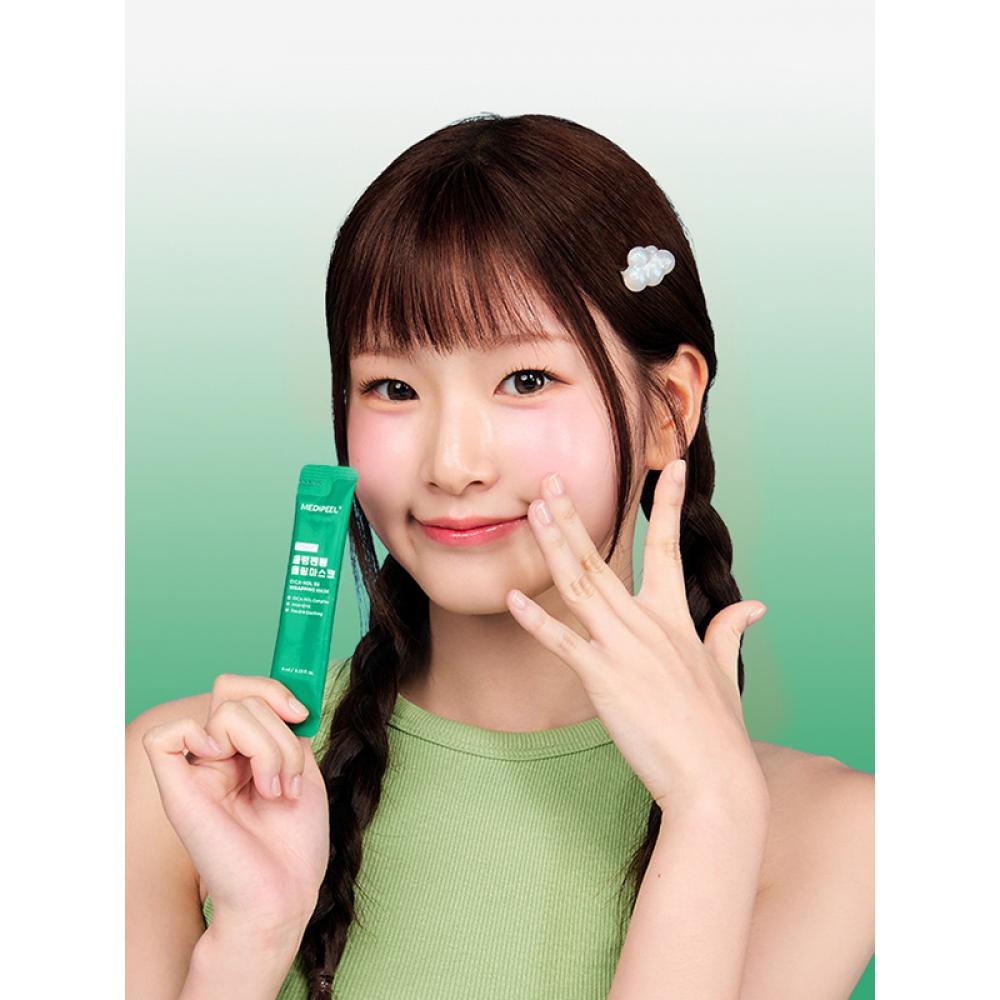 Охлаждающая успокаивающая маска-обертывание Medi Peel Cica 4 мл 4 упаковки