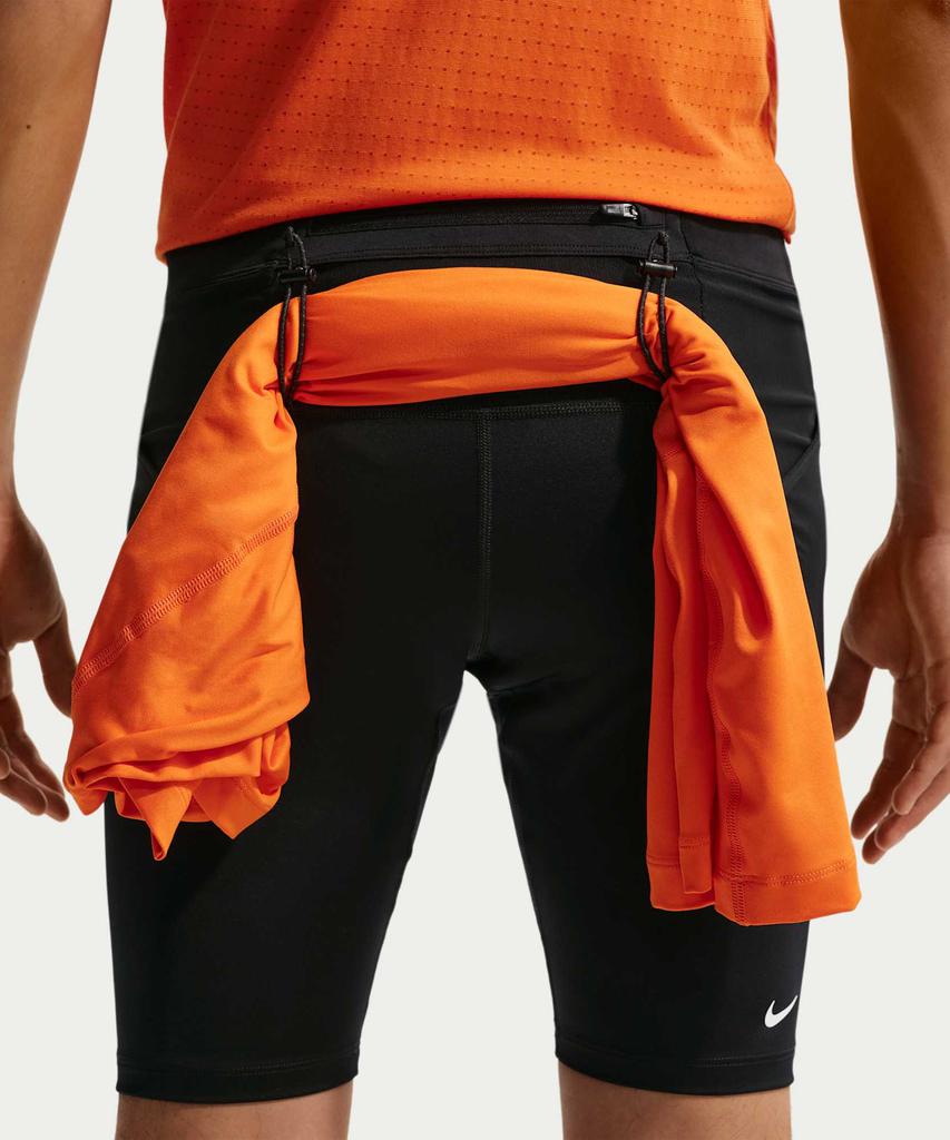 NIKE Acg Lava Loop Dri-Fit Adv Half Trail Running Tights M - Black: Summit White / Io9672-010
