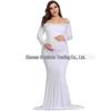 Maternity Photoshoot Chiffon Floor-Length Dress for Pregnant Women