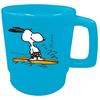 Onishi Ken PEANUTS Plastic Mug BL SURF PA-525