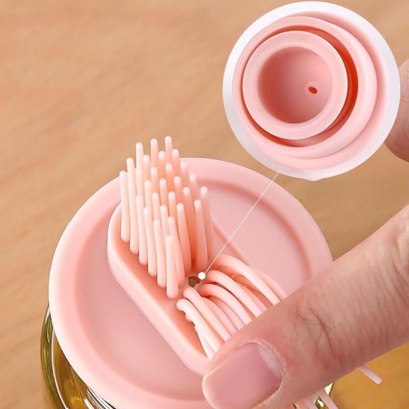 Кухонная масляная щетка, силиконовая щетка с бутылкой, блинная, устойчивая к высоким температурам, безволосая интегрированная щетка для выпечки, пищевая щетка, формы для выпечки