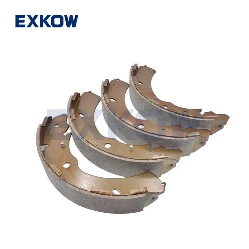 Rear Brake Shoe Set for Mitsubishi L200 Triton IV 2005-2015 KA4T KB4T 2015- KL3T KL4T Pajero Montero Sport II 4600A106 4600A122