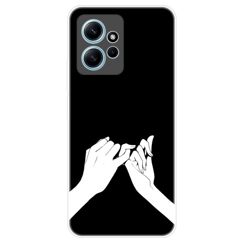 Для Xiaomi Redmi Note 12 Note12 4G чехол Мягкая силиконовая задняя крышка Мультяшный чехол для телефона Разнообразие