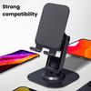 Aluminum Alloy Phone Holder 360 Rotatable Non-slip Foldable Heavy Duty Desktop Tablet Mobile Phone Stand Phone Accessories