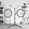 Foldable and Adjustable Bicycle Repair Stand Red Steel