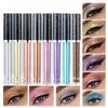 12 Color Single Diamond Liquid Eye Shadow Psychedelic Pearl Shiny Eye Shadow Lying Silkworm Tear Makeup