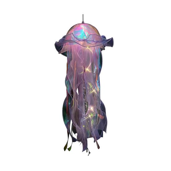 Ночник-медуза Yousheng, меняющий цвет, светодиодная лампа-медуза, портативный ручной фонарь, лампа для вечеринок и фестивалей, безопасное ночное украшение для дома и улицы