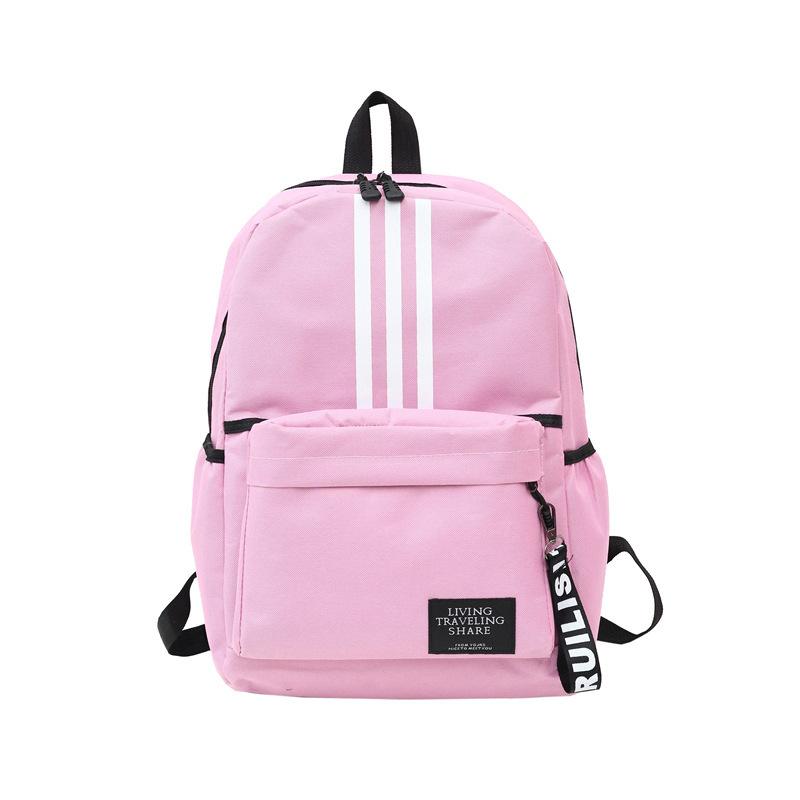 Backpack Male Large Capacity Couple Backpack University High School Student School Bag Campus Travel Tide Double Back