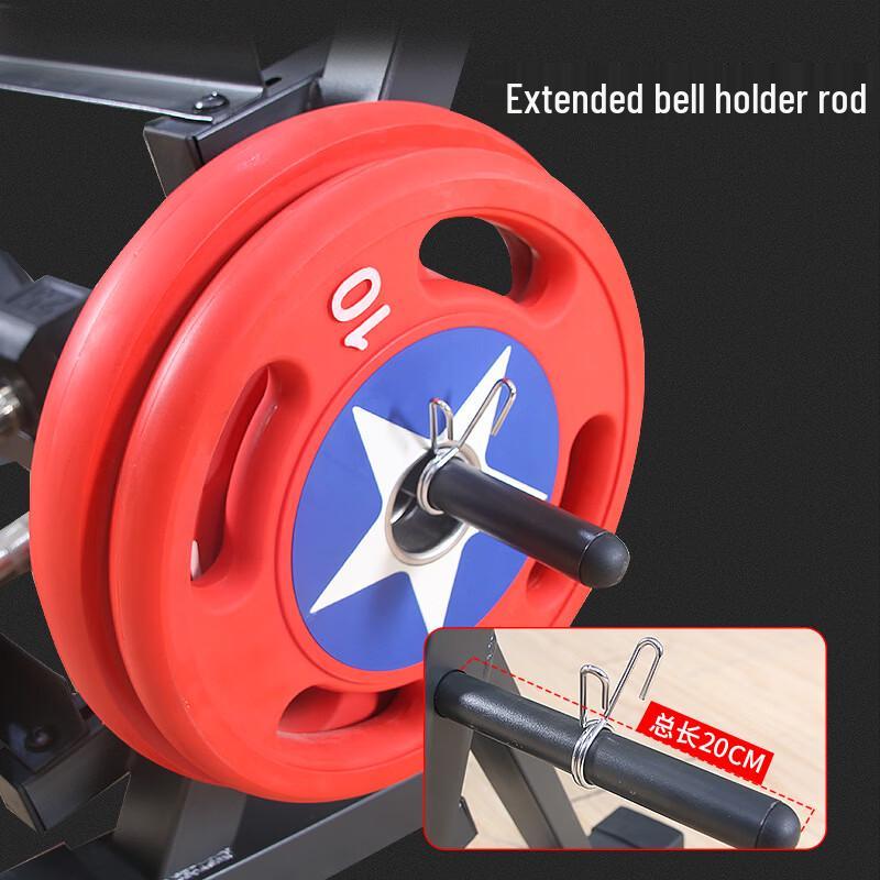 Tiexueling 2-Tier Dumbbell and Barbell Storage Rack